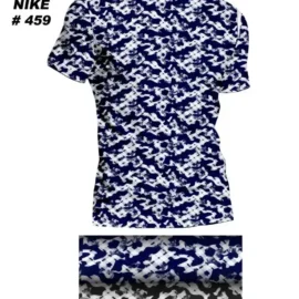 Blue & White Camouflage Fabric: The New Product In Garments