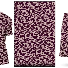 The New Trend In Garments: Purple Camouflage Fabric