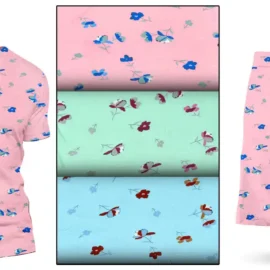 The New Fabric Is Unleash: Floral Butterfly Pattern Fabric